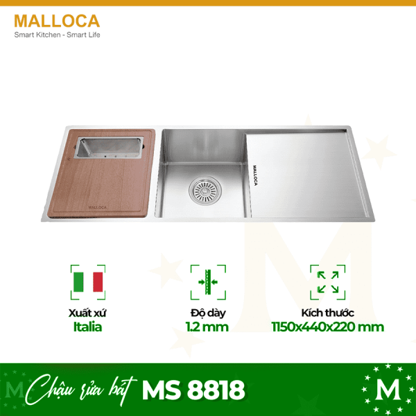 Chậu rửa bát Malloca MS 8818 4 ms 8818 optimized