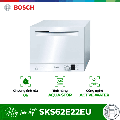 Máy rửa bát Bosch SKS62E22EU