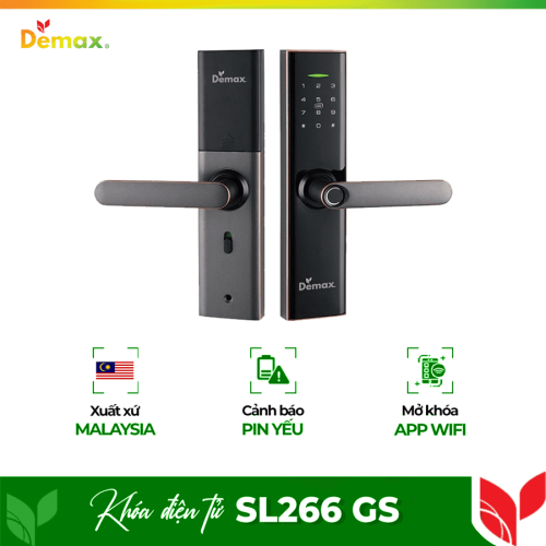 Khóa cửa điện tử Demax SL266 GS