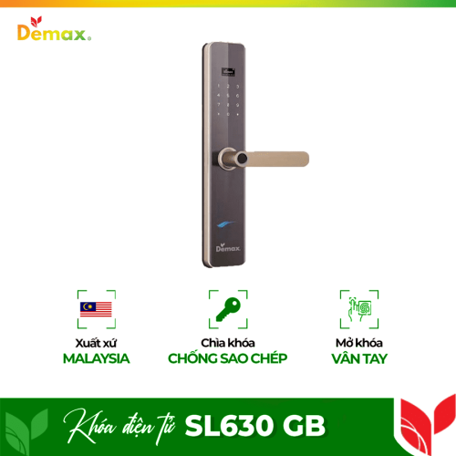 Khóa cửa điện tử Demax SL630 GB