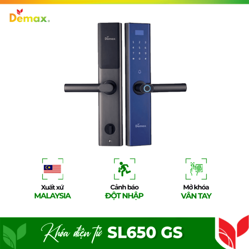 Khóa cửa điện tử Demax SL650 GS