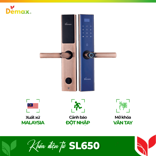 Khóa cửa điện tử Demax SL650