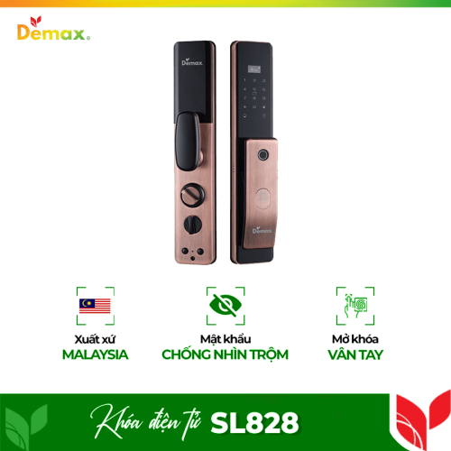 Khóa cửa điện tử Demax SL828