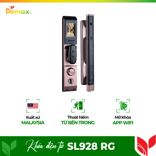 Khóa cửa điện tử Demax SL928 RG
