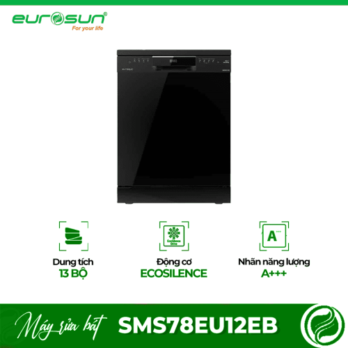 Máy rửa bát Eurosun SMS78EU12EB 13+ bộ