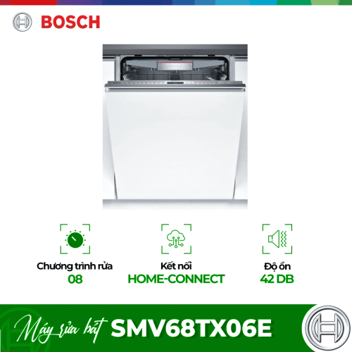 Máy rửa chén bát Bosch SMV68TX06E