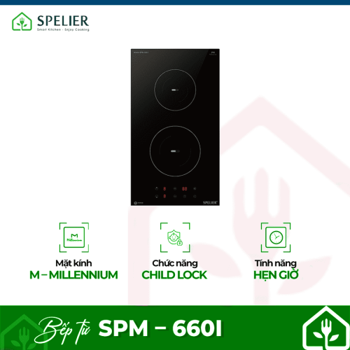 Bếp Từ Đôi Spelier SPM - 660I