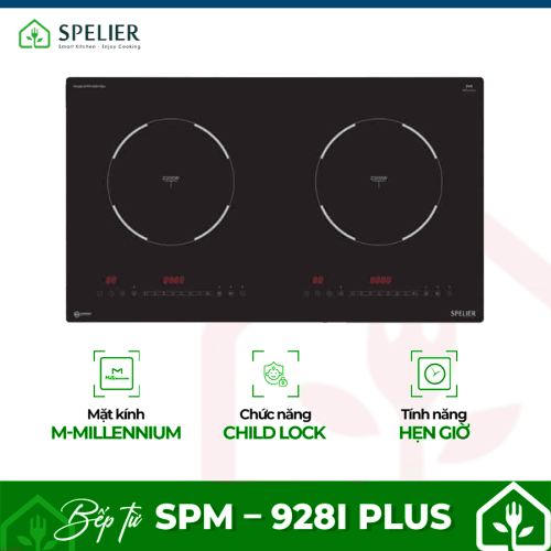 BẾP TỪ ĐÔI  SPELIER SPM – 928I PLUS