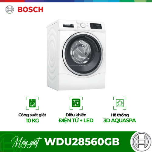 Máy giặt kết hợp sấy quần áo Bosch WDU28560GB