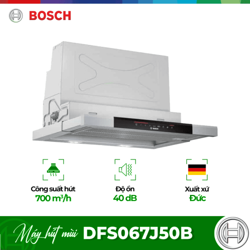Máy hút mùi âm tủ Bosch DFS067J50B