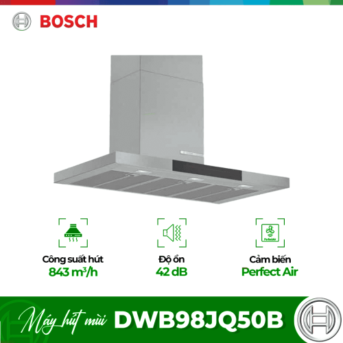 Máy hút mùi gắn tường Bosch DWB98JQ50B