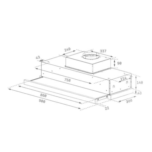 Lắp đặt Máy hút mùi pull out Teka CNL 9610