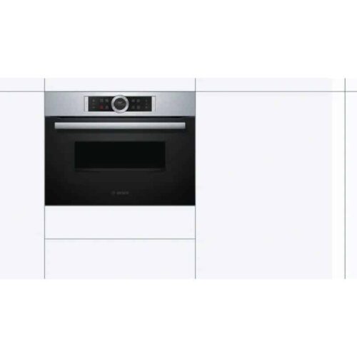 Thiết kế lò nướng kết hợp vi sóng Bosch CMG633BS1B