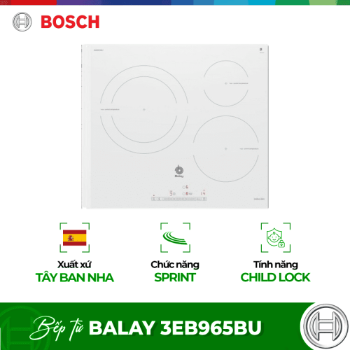 Bếp từ Bosch Balay 3EB965BU