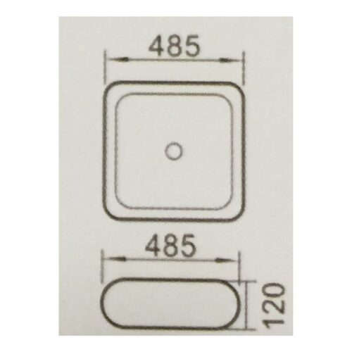 Kích thước chậu rửa Govren LAD-024