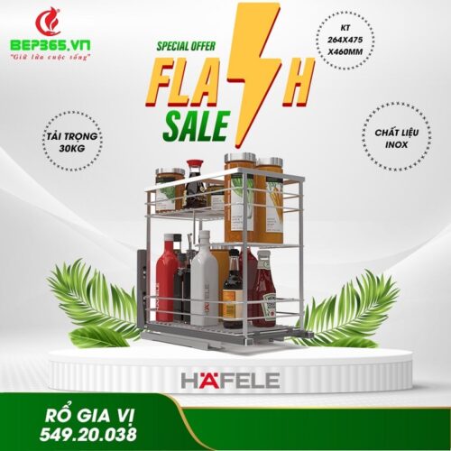 Bộ Đựng Chai Lọ Sonata 300mm Hafele 549.20.038
