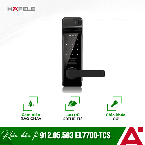 Khóa điện tử Hafele EL7700-TCS 912.05.583