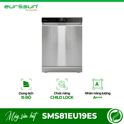 Máy rửa bát Eurosun SMS81EU19ES