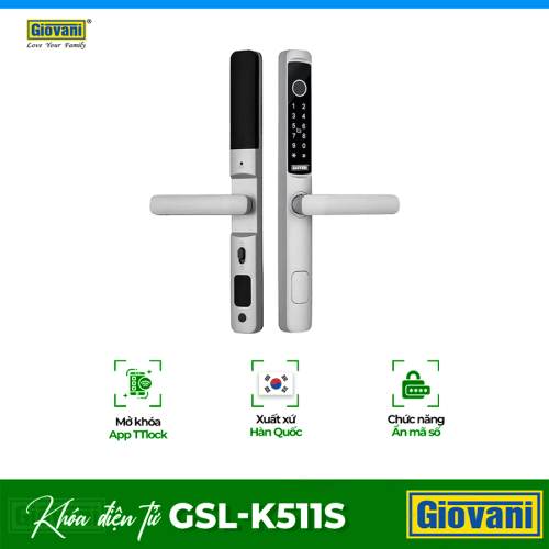 Khóa điện tử thông minh Giovani GSL-K511S