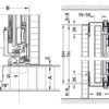 Cửa trượt xoay bằng gỗ Hafele 408.30.590