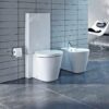Bồn cầu treo tường Me by Starck Duravit 588.45.591 1 Bồn cầu treo tường Me by Starck Duravit 588.45.591