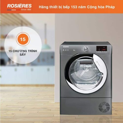 Chương trình của Máy sấy độc lập 10kg Rosieres RILSC10DGR-04