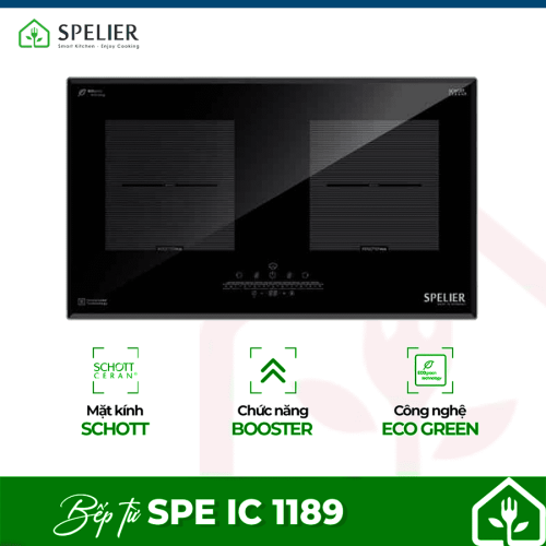 Bếp từ đôi Spelier SPE IC 1189