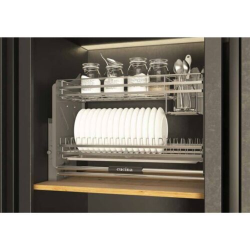 Ảnh thực tế Rổ bát đĩa di động Cucina Lento 504.76.138
