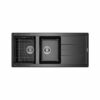 Chậu rửa bát Konox Granite Sink Phoenix 1160 - Black