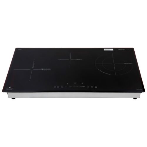 Mặt kính bếp từ kết hợp hồng ngoại Pramie PRTH-3201 3 vùng nấu lắp âm