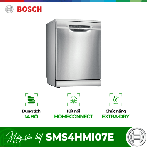 Máy rửa bát độc lập Bosch SMS4HMI07E serie 4