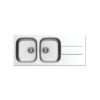 Chậu rửa chén inox 2 hố Elica Concerto 2B 1D – White 109501730