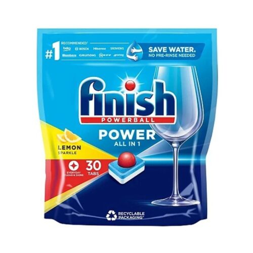 Viên rửa bát Finish AIO 30 viên