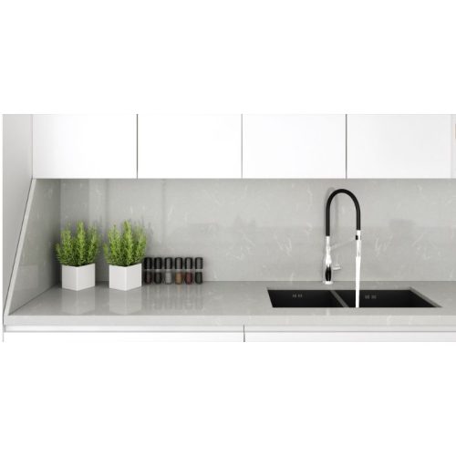 Hình ảnh đá nhân tạo Vicostone Grey Savoie BQ8446