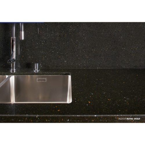 Ảnh thực tế đá nhân tạo Vicostone Royal Gold BQ2020
