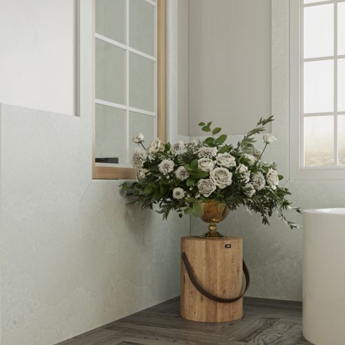 Hình ảnh đá nhân tạo Vicostone Olympus White BQ8870
