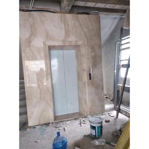 Đá ốp thang máy đá vân gỗ