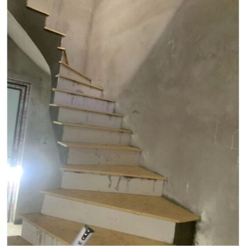 Đá cầu thang bộ Marble vàng nhạt