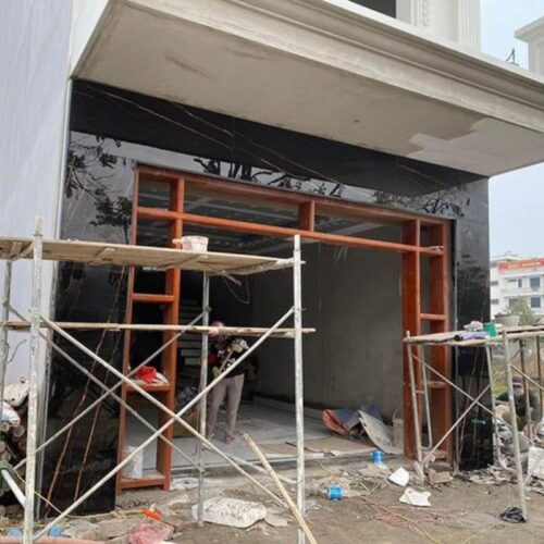 Đá ốp mặt tiền ĐOMT-Đá nung kết