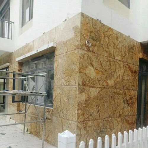 Đá ốp mặt tiền ĐOMT-Solarius tường nhà