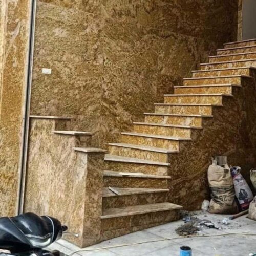 Đá ốp mặt tiền ĐOMT-Vàng hoàng gia