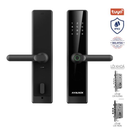 Khoá cửa thông minh Avolock AV-64-B 3 anh khoa cua thong minh avolock av 64 b