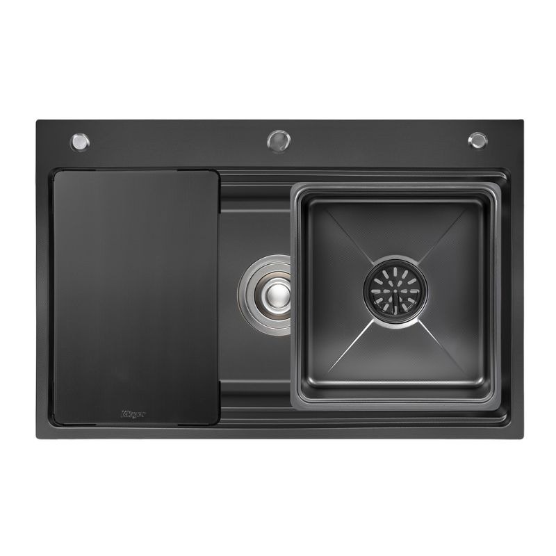 Chậu rửa bát 1 hố Kluger KWF8161FB-S76 Plus Chậu rửa bát 1 hố Kluger KWF8161FB-S76 Plus