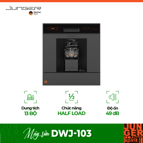 Máy rửa bát độc lập Junger Leopard DWJ-103