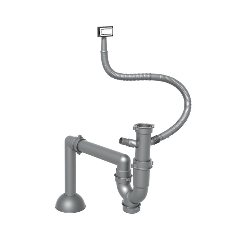 Xi phông chậu rửa bát Konox PD03 Xi phông chậu rửa bát Konox PD03