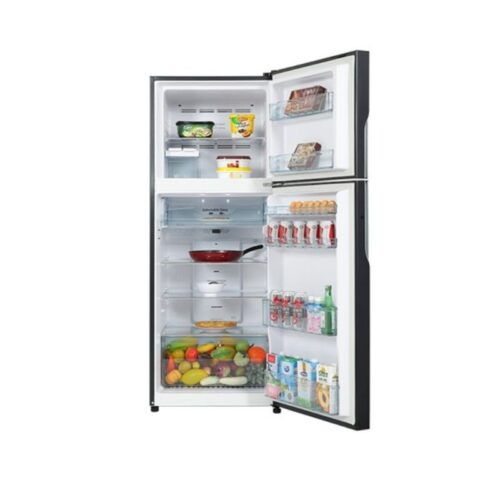 Bên trong tủ lạnh 2 cánh Inverter 336 lít Hitachi FVX480PGV9 GBK