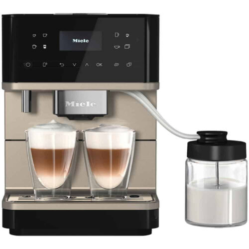 Máy pha cafe tự động Miele CM6360-Black/CleanSteelMetallic