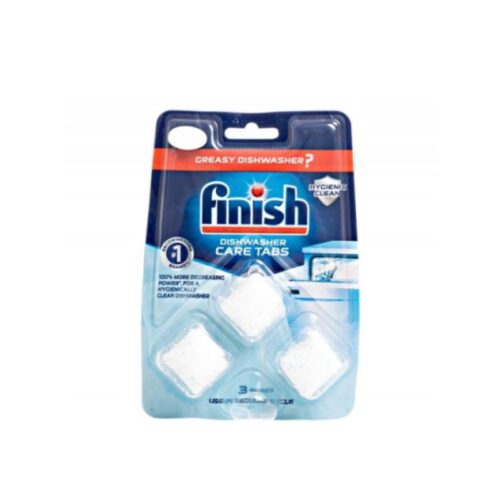 Viên vệ sinh máy rửa bát Finish vỉ 3 viên FVVS3RG