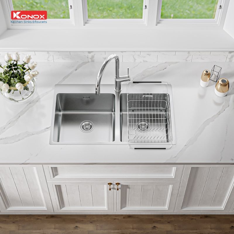 Ảnh chậu rửa bát Konox Unico 8250 Ảnh chậu rửa bát Konox Unico 8250