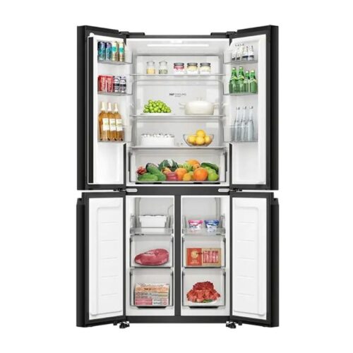 Tủ Lạnh 4 cánh Multi Doors Inverter 410 Lít Aqua AQR-M466XA(GB) 3 anh tu lanh 4 canh multi doors inverter 410 lit aqua aqr m466xagb
